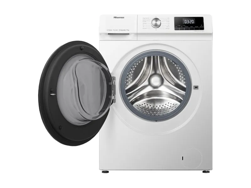 Hisense WFQA9014EVJM - Vaskemaskine - bredde: 60 cm - dybde: 61 cm - højde: 85 cm - frontbetjening - 9 kg - 1400 rpm