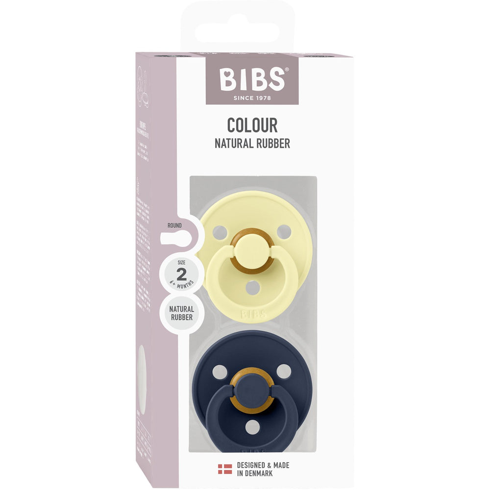 Køb Bibs Luna Sut Colour 2-Pak Latex Deep Space
