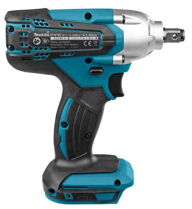 Makita DTW190ZJ 18V Li-ion accu slagmoersleutel body in Mbox - 1/2