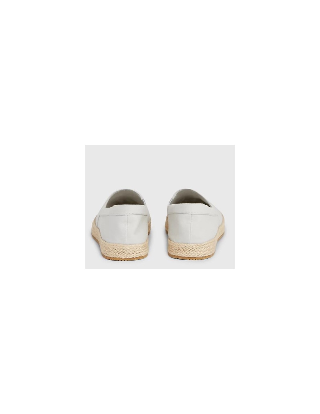 calvin klein Espadrille Slipon ML Blanc Toile