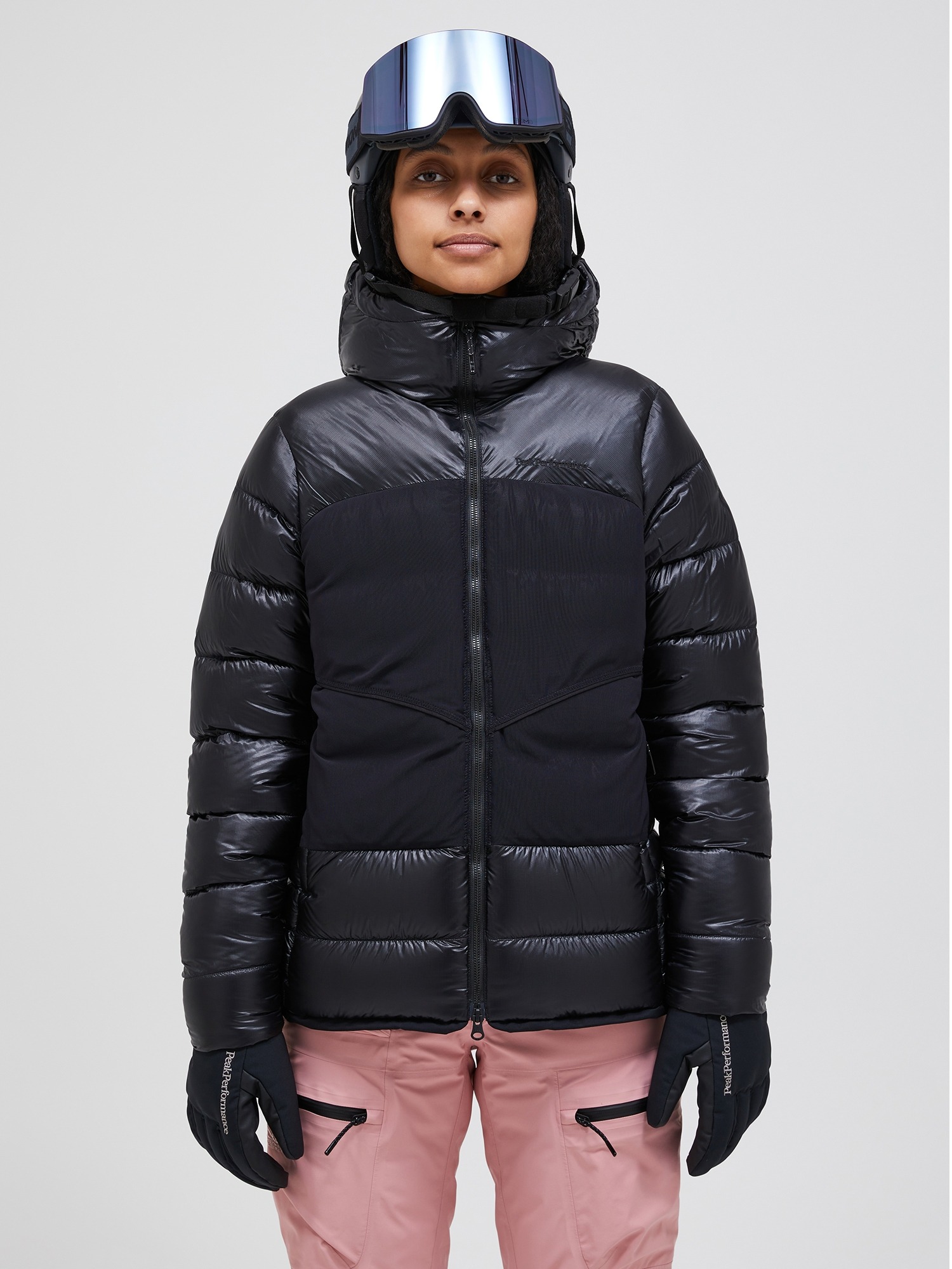 Minus Degree Down Puffer Dame Black