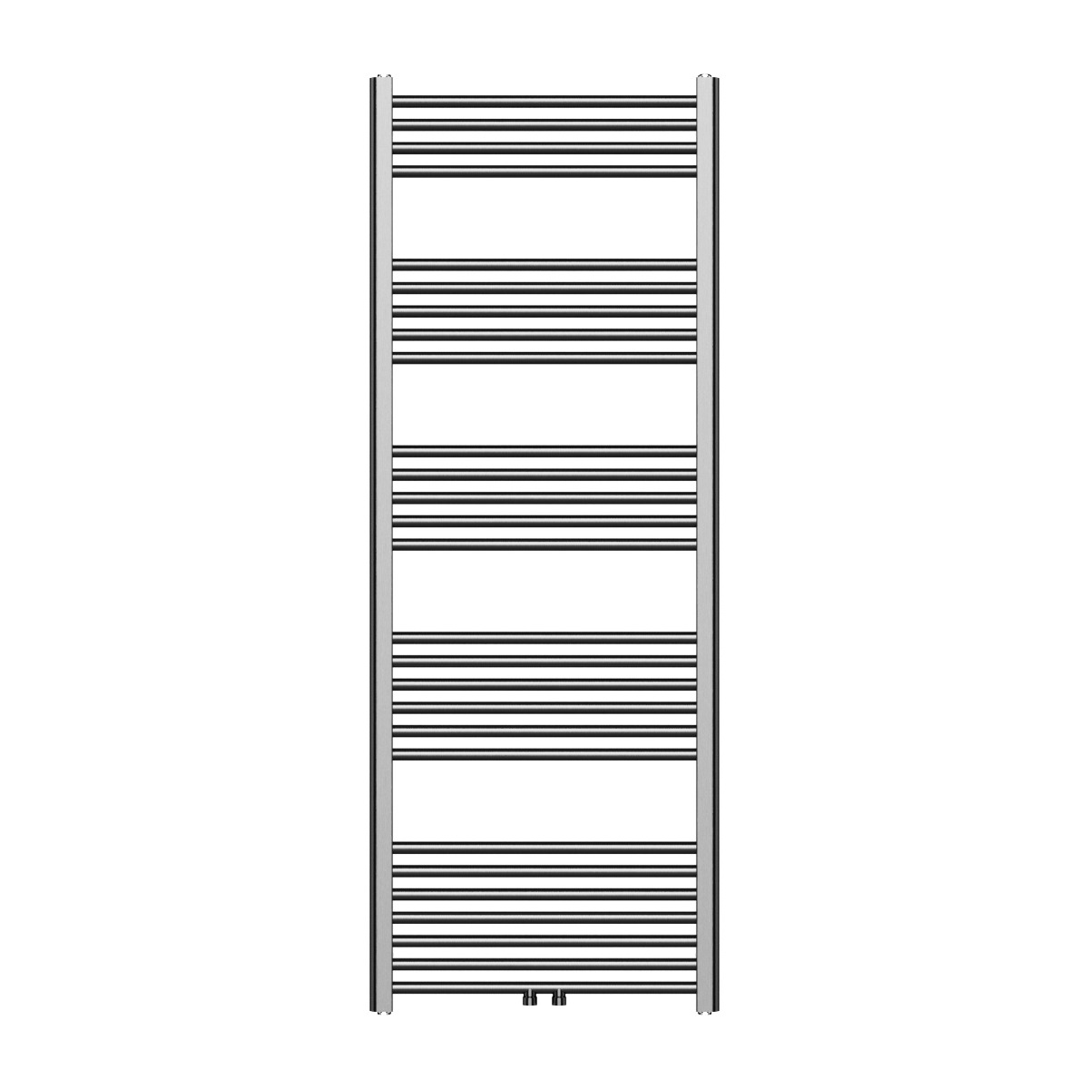 Sanigoods Base handdoek radiator 160x60cm 557 watt MO aansluiting geborsteld gunmetal
