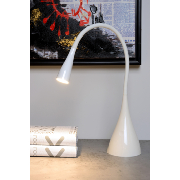 Lucide ZOZY Bureaulamp LED dimb 3000K Wit
