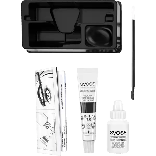 Augenbrauen Kit Schwarz 1-1