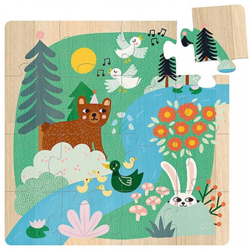 Vilac puzzels dieren van de wereld - 3x16st