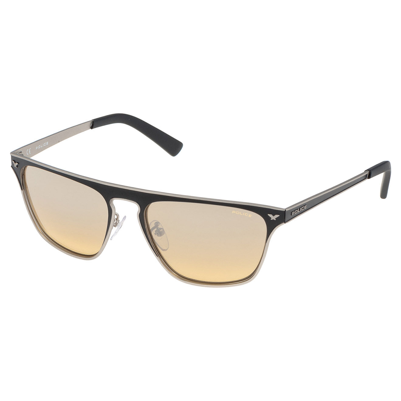 Police Lunettes de soleil Femme jaunes