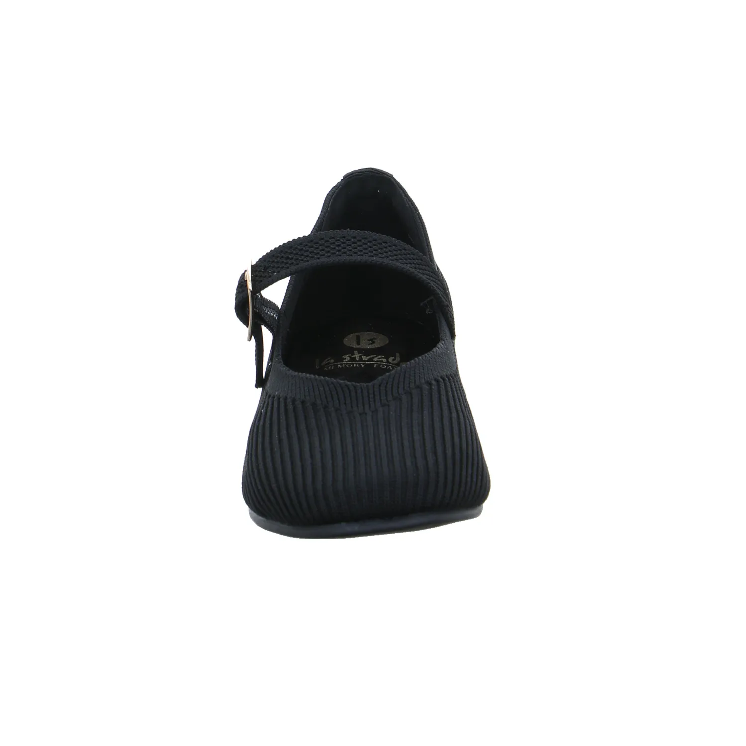 LA STRADA Ballerina Schwarz Textil
