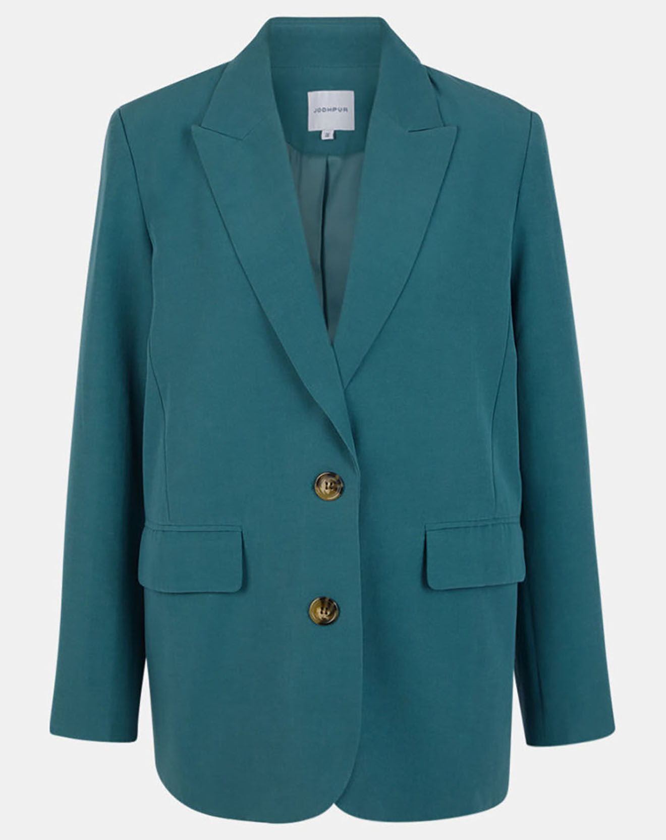 Jodhpur Veste de Blazer fluide bleu canard