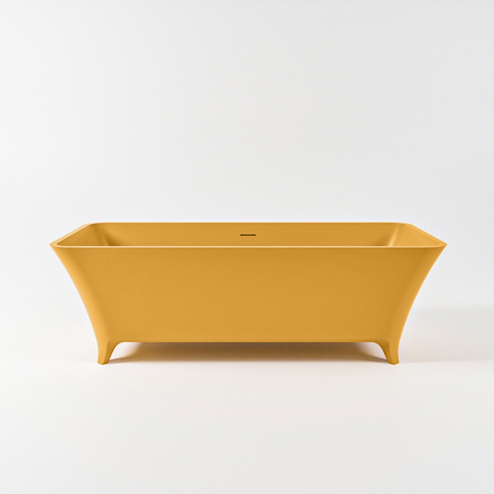 Mondiaz Lundy vrijstaand bad 170x75cm kleur ocher