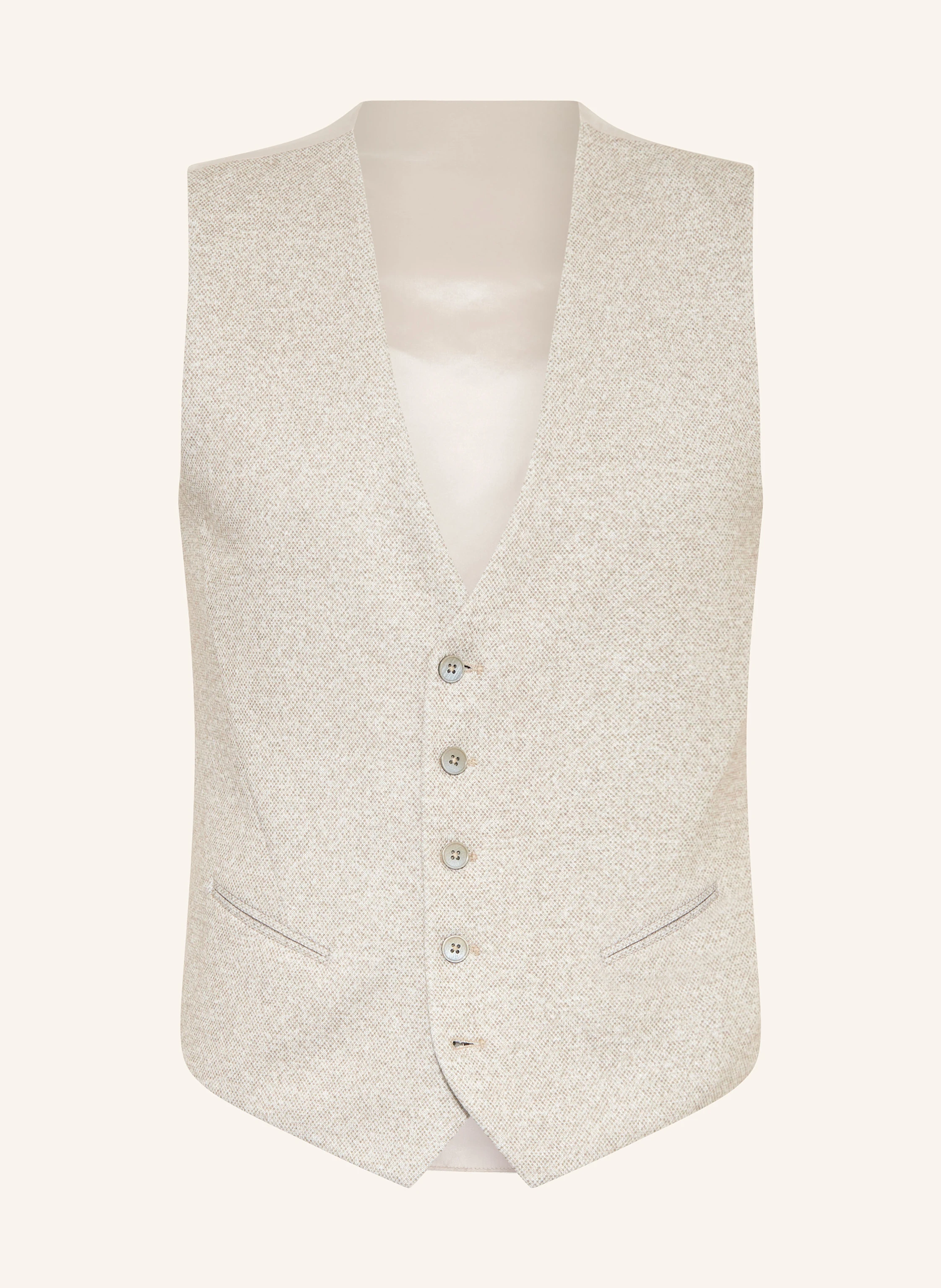 PAUL Anzugweste zum Wenden Extra Slim Fit aus Jersey