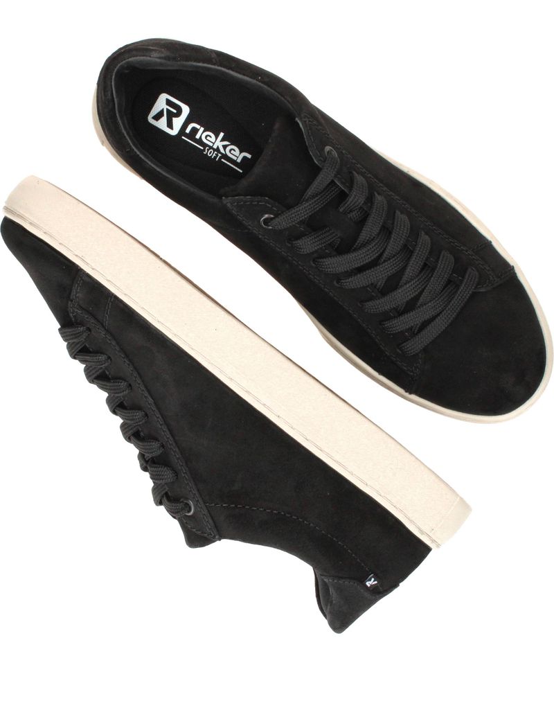 Rieker Veterschoenen Zwart Heren