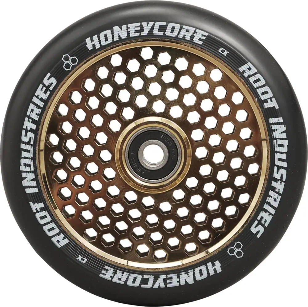 Root Honeycore Sort 120mm Hjul Til Løbehjul 2-Pak
