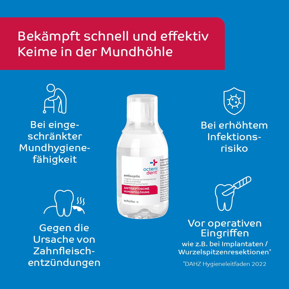 octenident® antiseptic Antiseptische Mundspüllösung