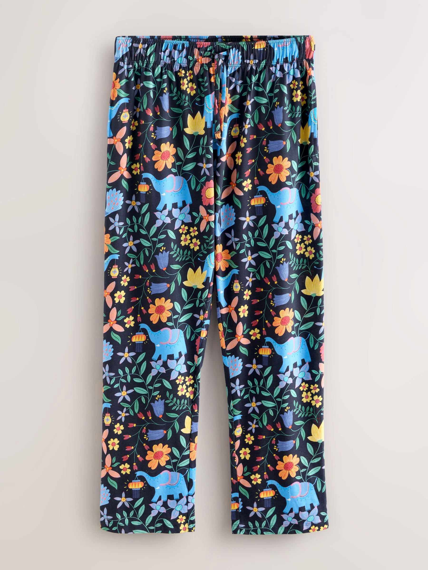 Zwart - Family Matchback Diwali Printed Pyjamas