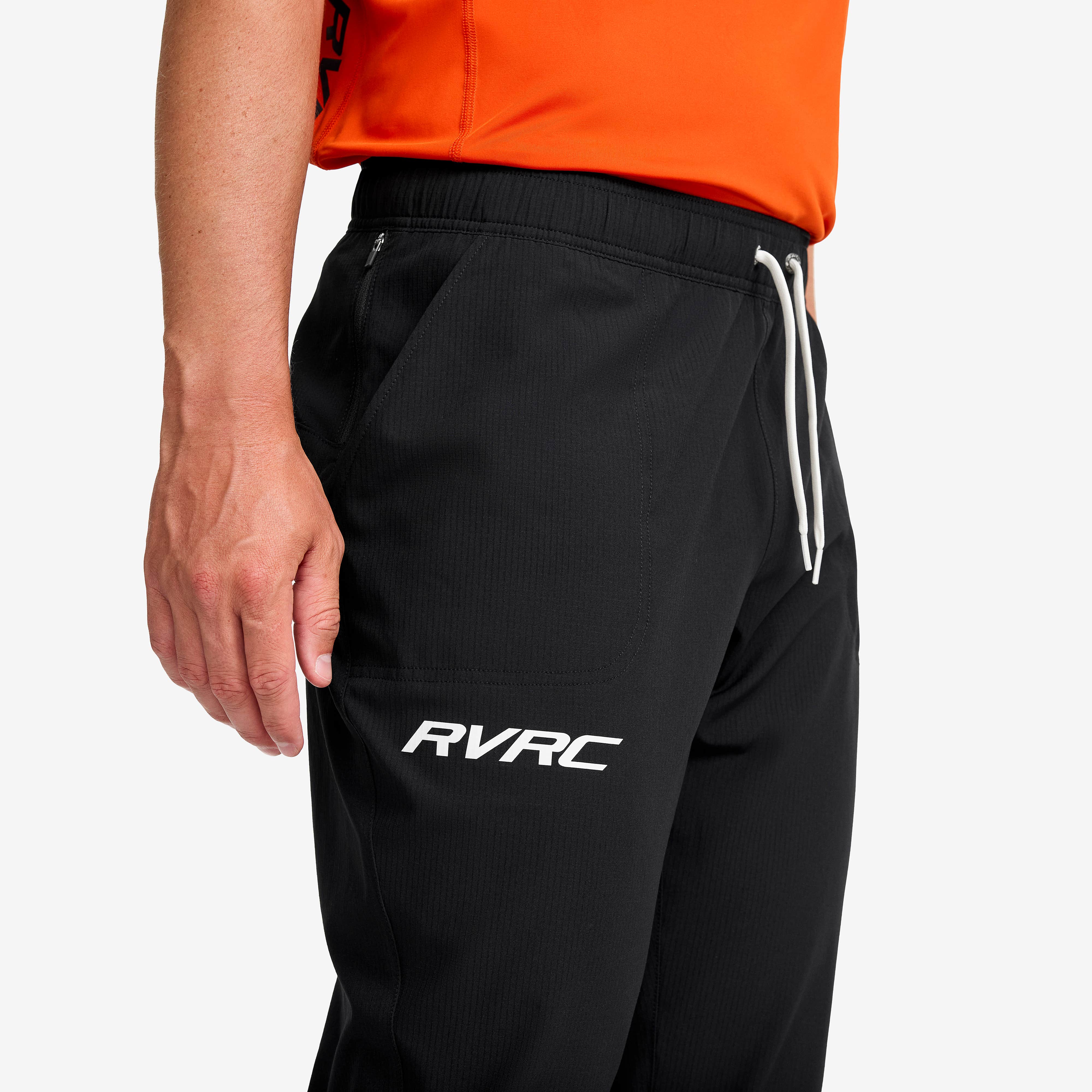 Athletic Lightweight Pants Herre Black