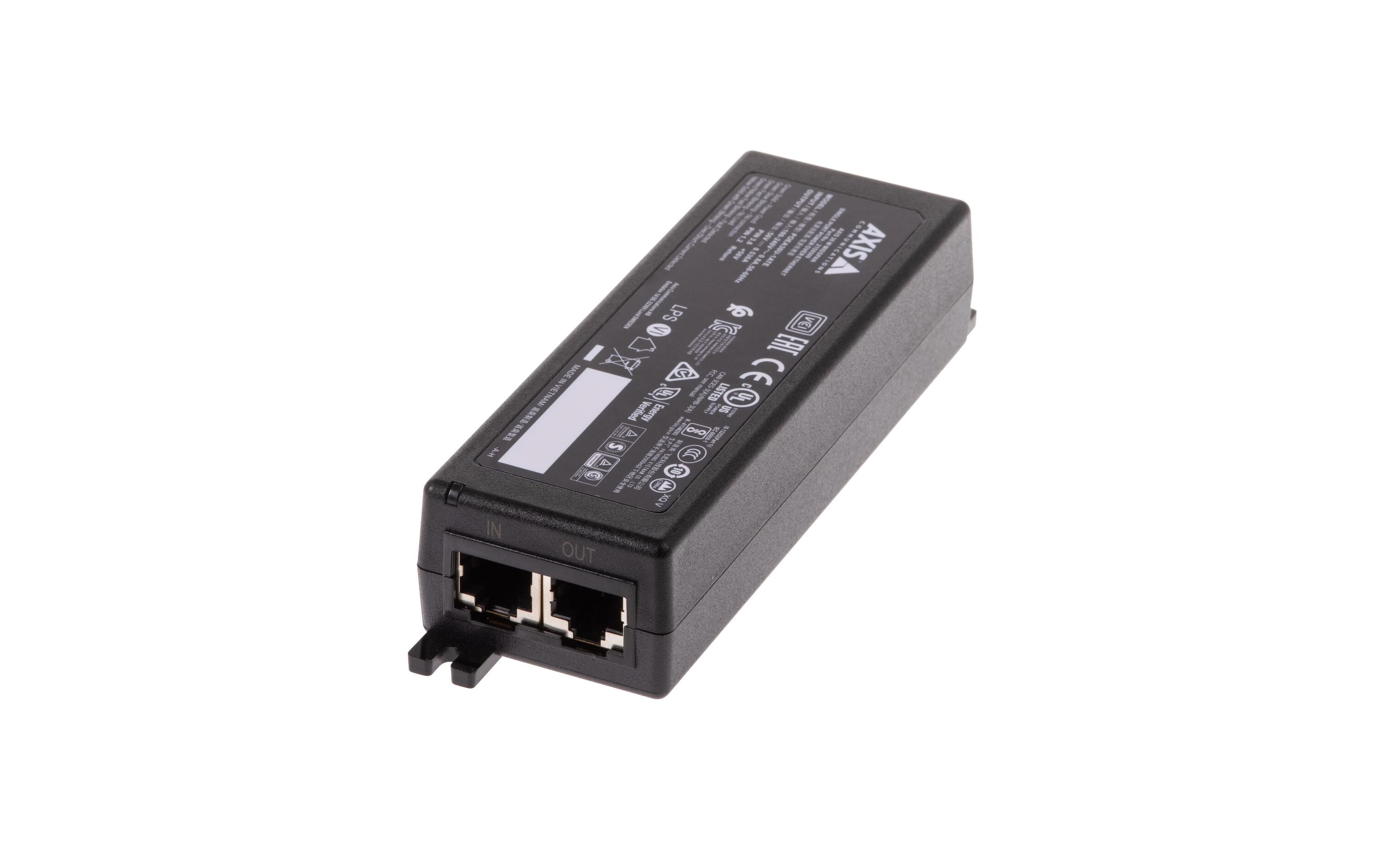 PoE+ Injector 30 W MidspanAXIS 30 W Midspan