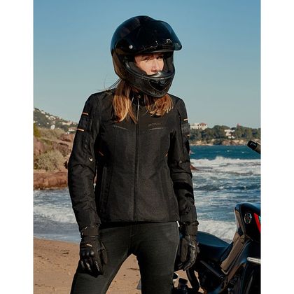 Blouson Ixon WILANA - Noir / Jaune