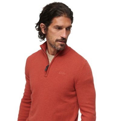 Pull homme Essential Emb Henley SUPERDRY
