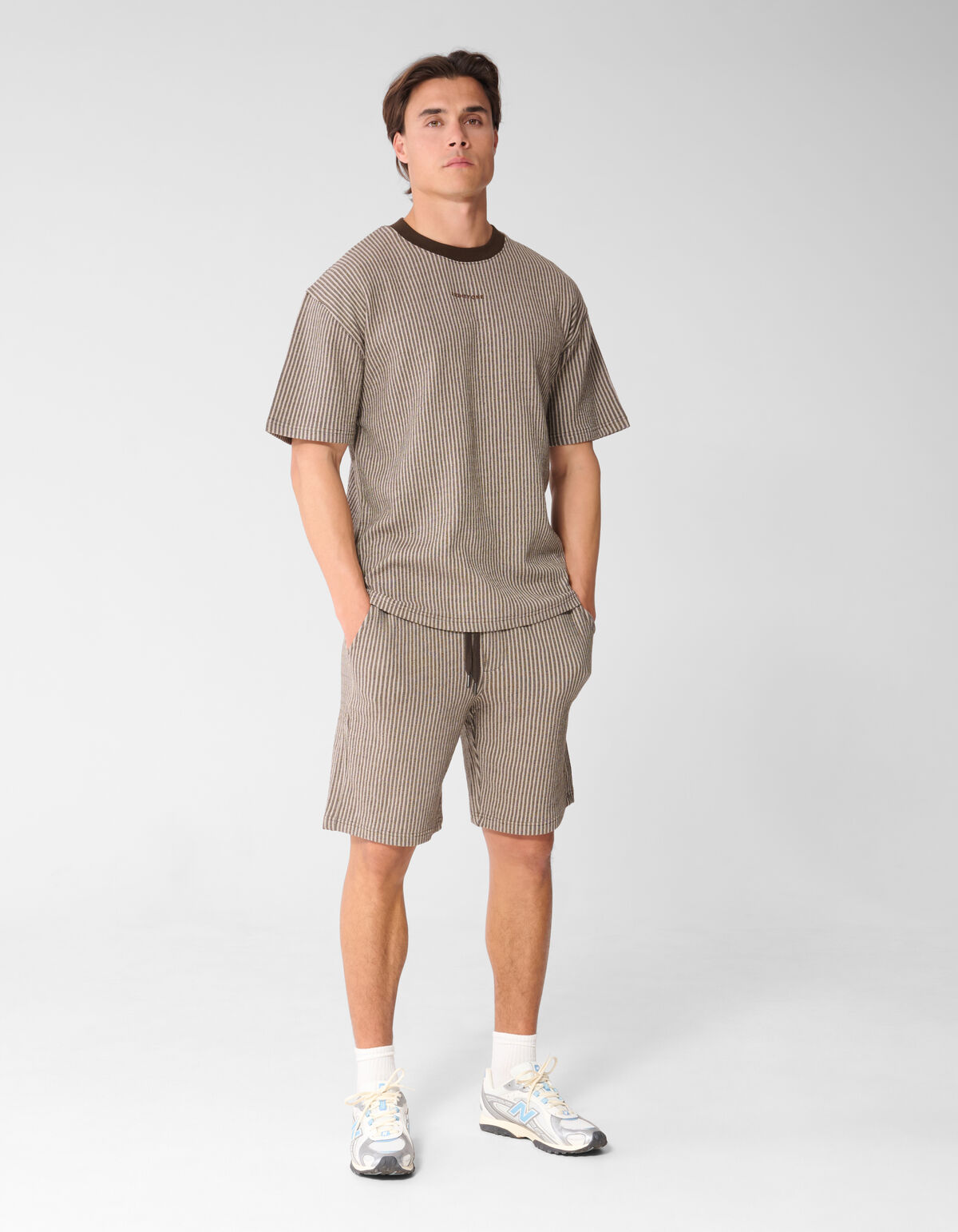 Seersucker Short Bruin