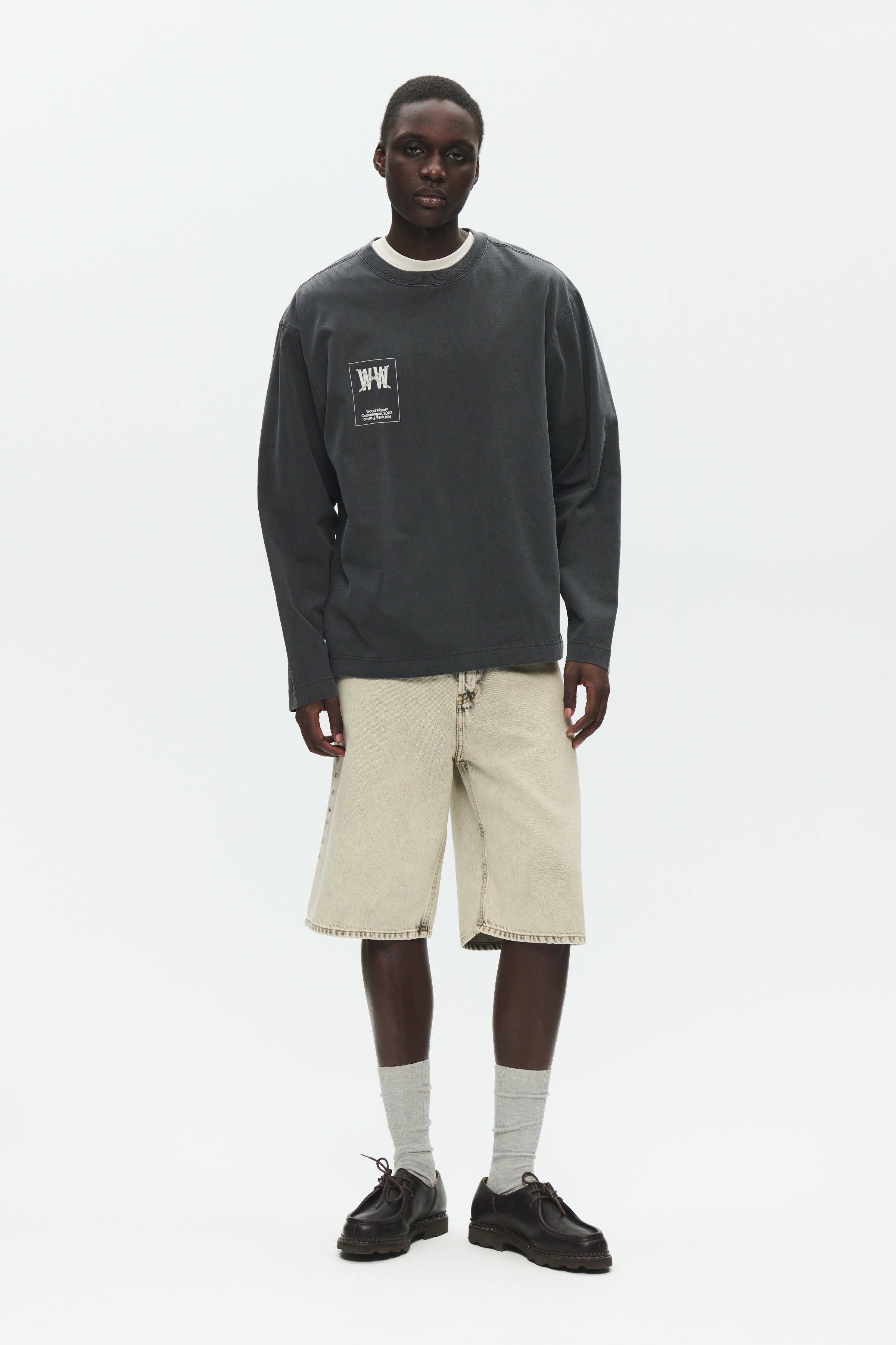 WOOD WOOD MEN WWRyan taxi T-shirt