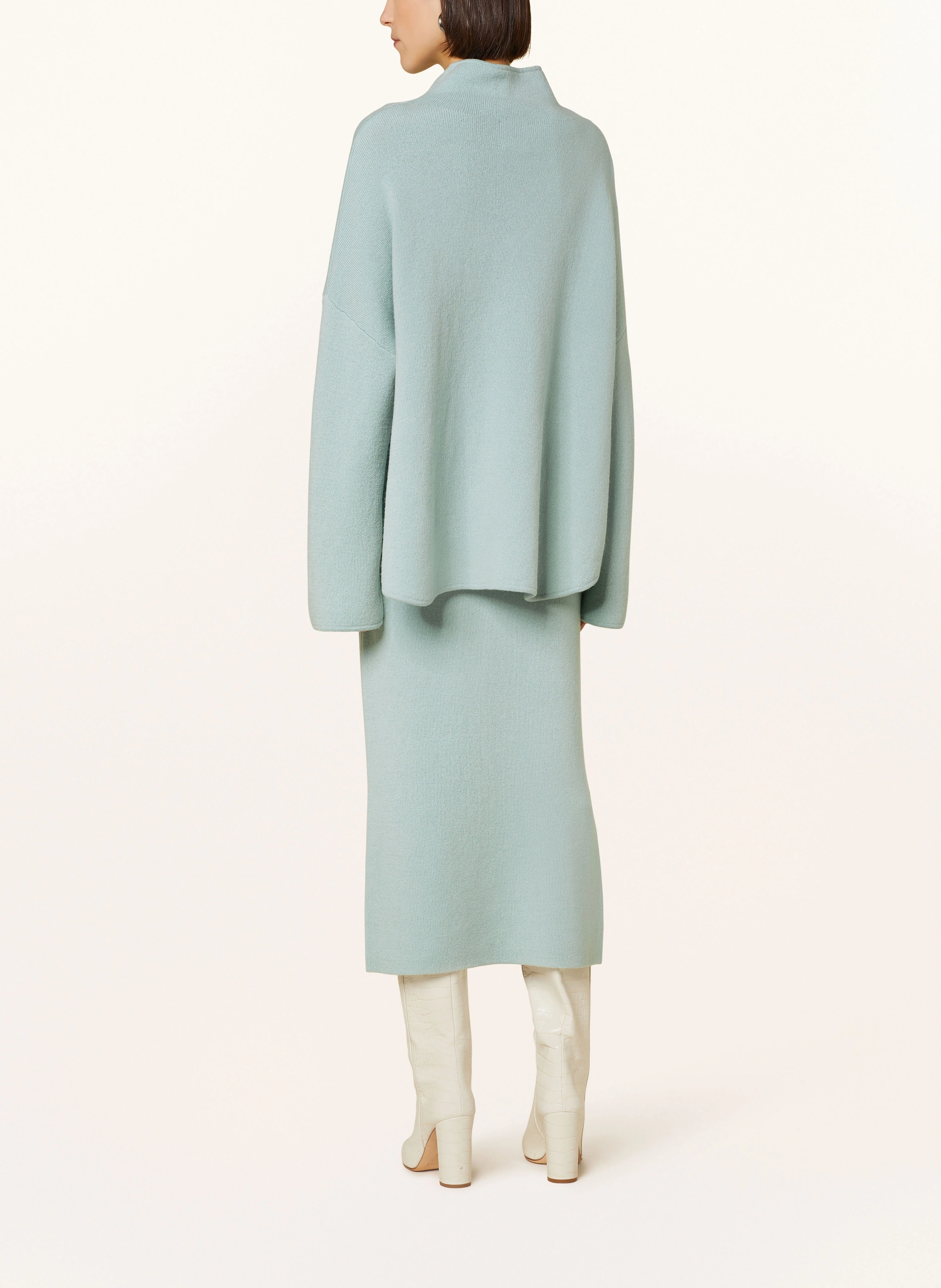 ALLUDE Strickrock mit Cashmere