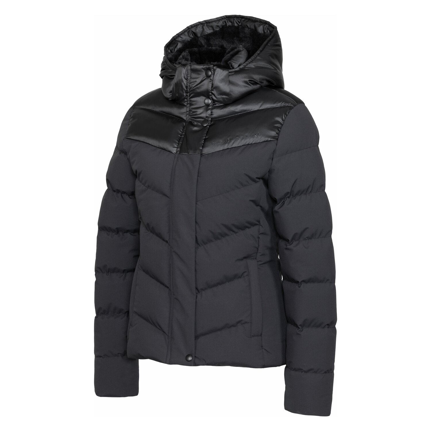Cheval de Luxe Steppjacke Limoges - black - XXL