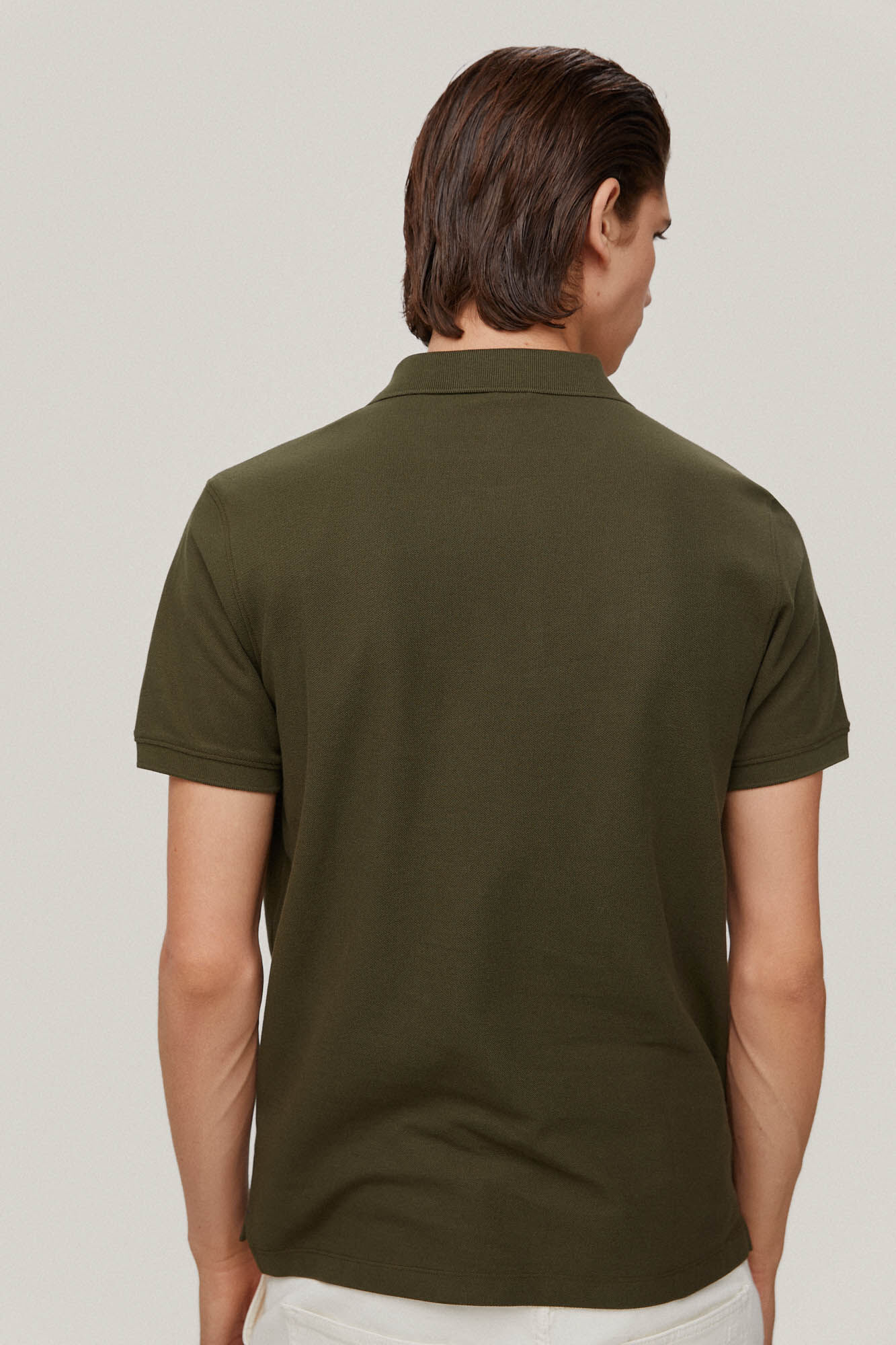 Camisa polo com logotipo - Verde