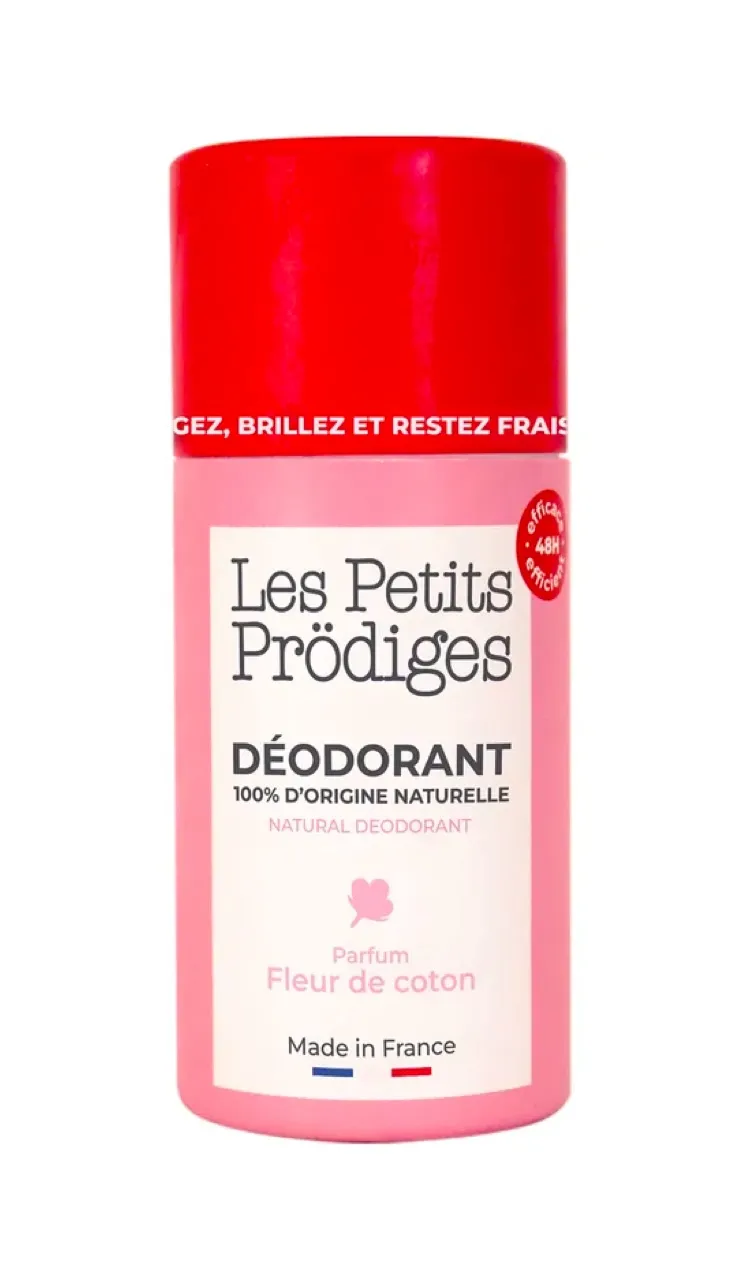 Les Petits Prödiges Déodorant naturel Fleur de coton-45 g