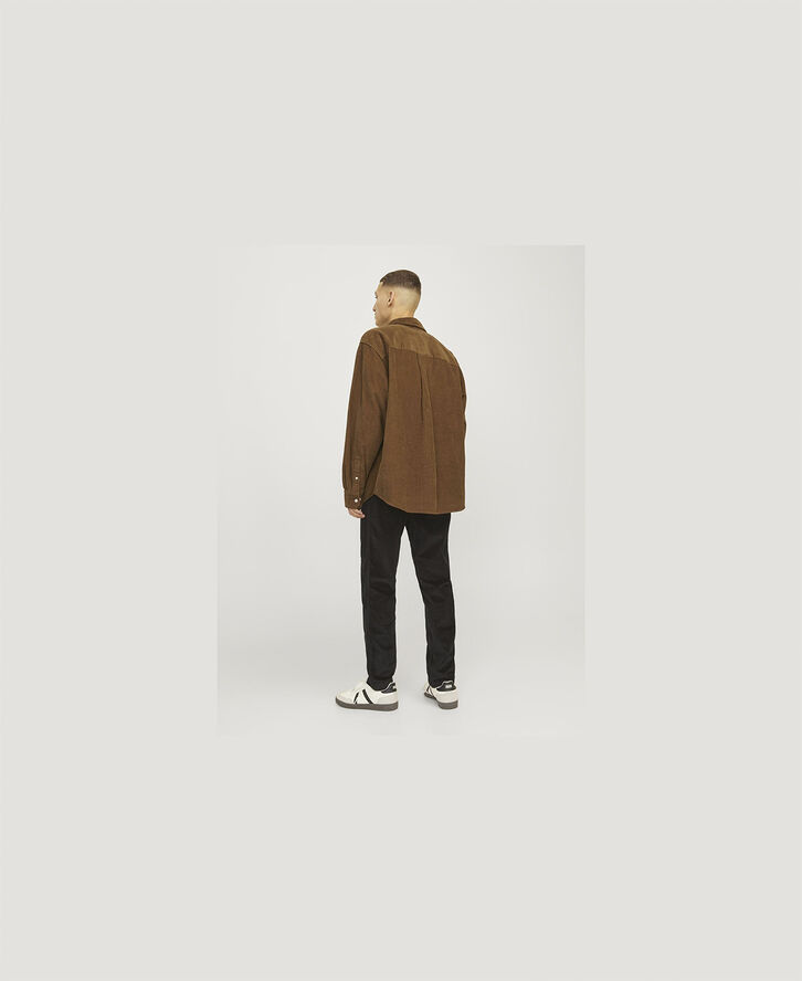 Jack & Jones JORBLICHER CORD SHIRT LS Monks robe