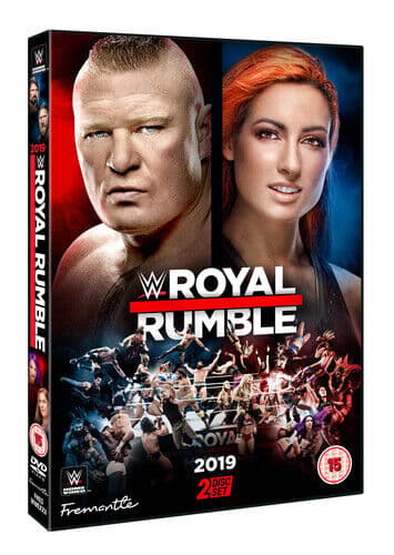 WWE: Royal Rumble 2019 DVD (2019) Seth Rollins Cert 15 2 Discs Region 2