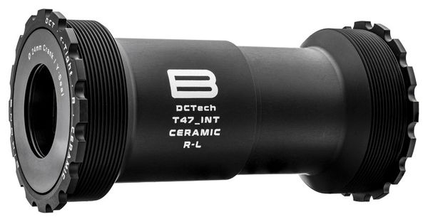 Boîtier de Pédalier Bikone DCTech T47 Internal Ceramic pour Shimano Noir