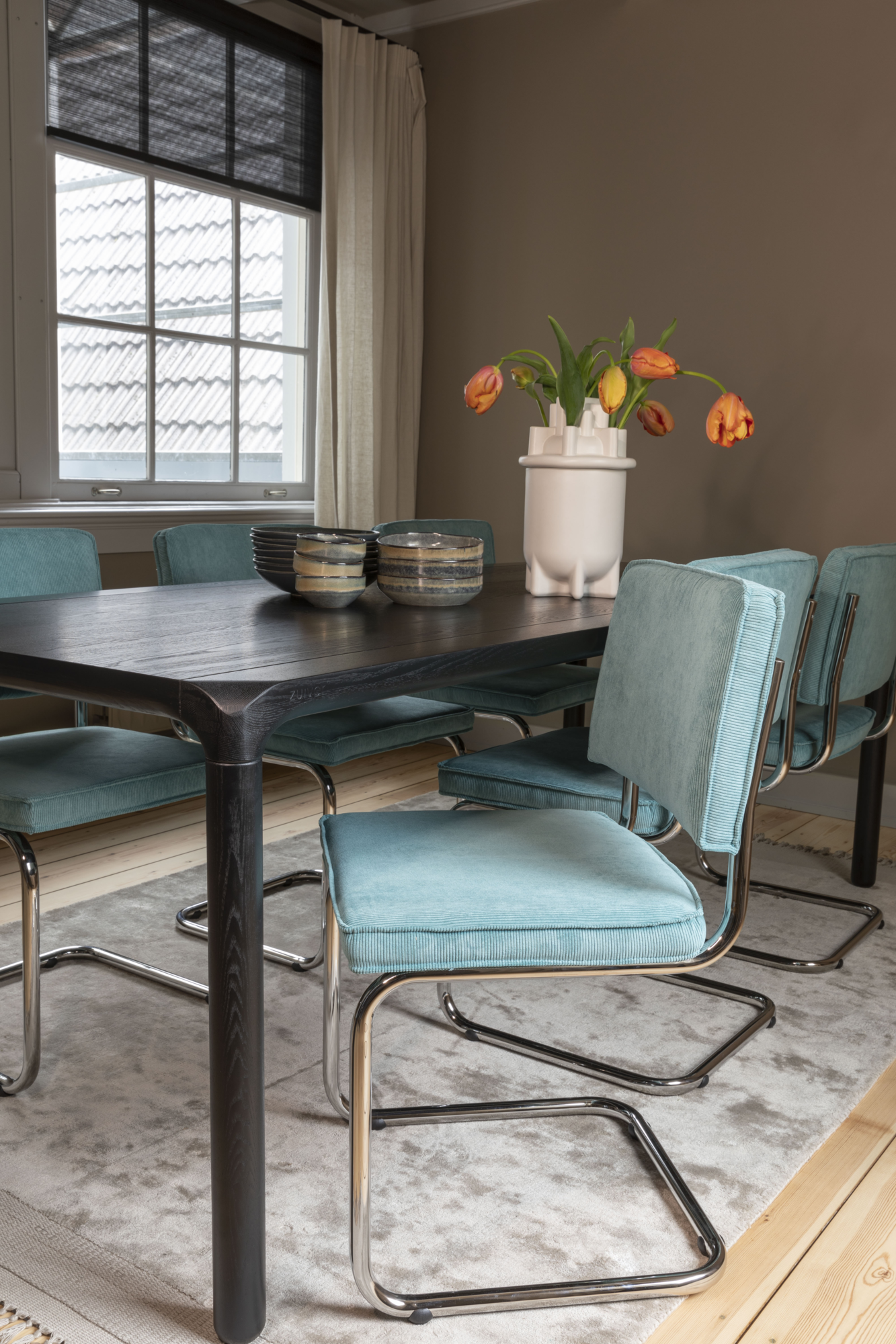 CHAIR RIDGE RIB BLUE 12A