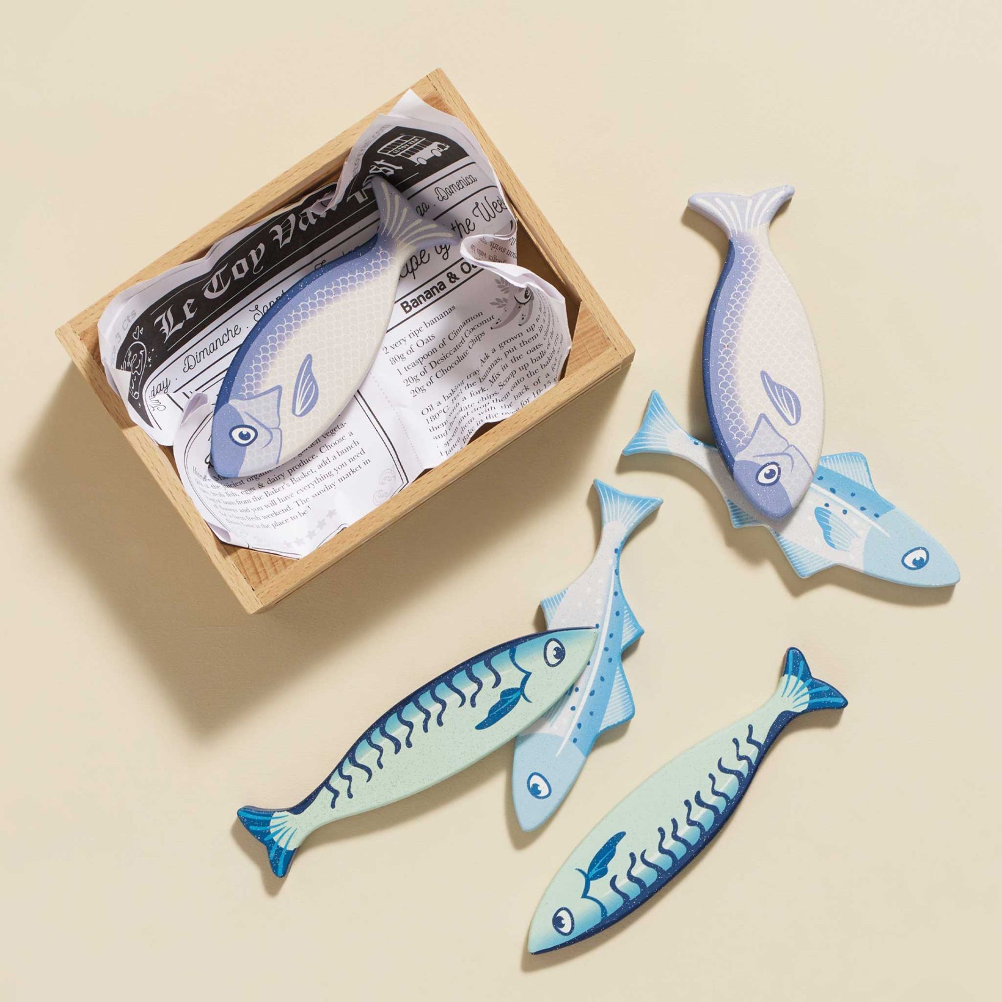 Fisch Kiste für Kaufladen