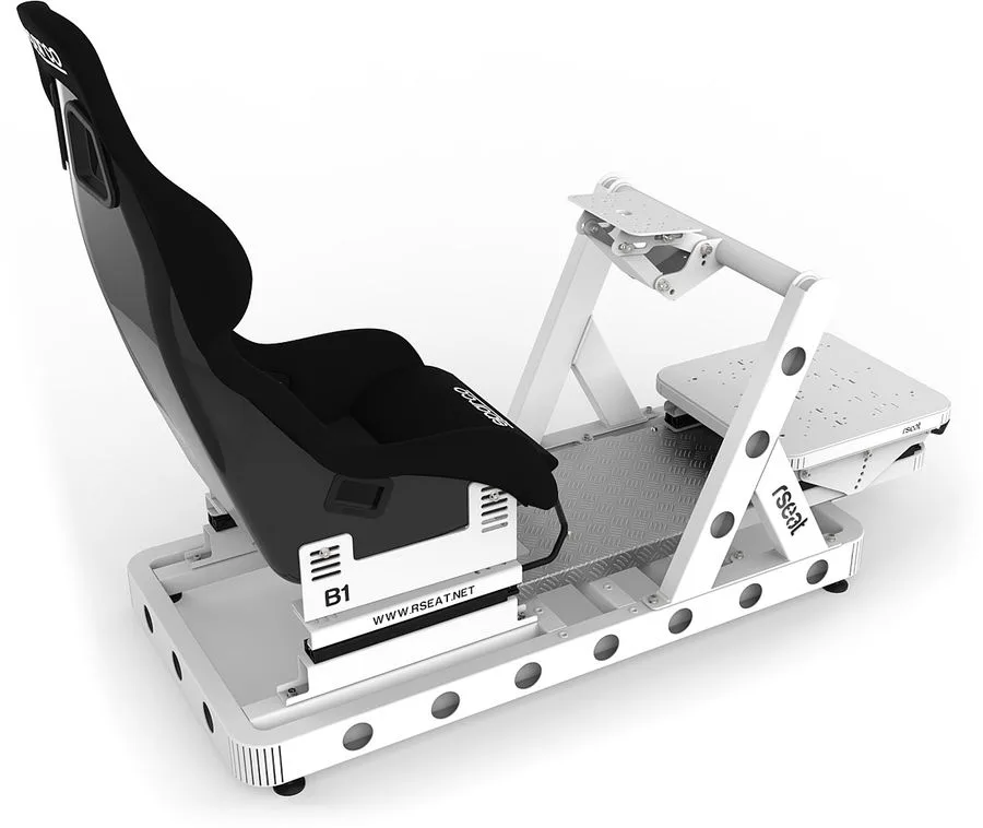 rSeat B1 Blanc Sièges simulation gaming