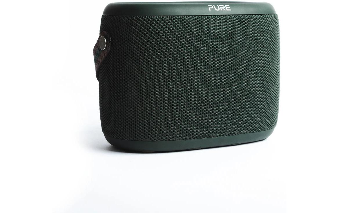 Radio Woodland Grün<br>Wasserfester Bluetooth-Lautsprecher mit DAB+- und FM-Radio