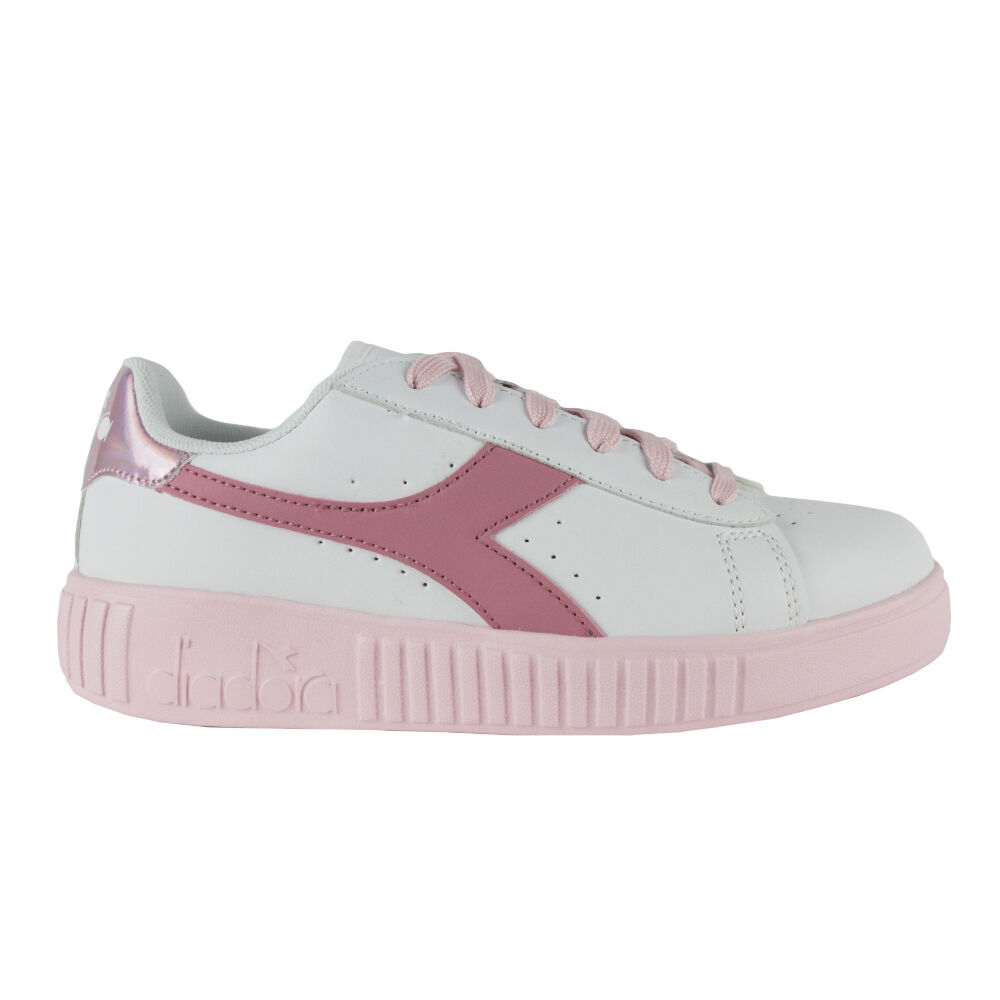 Tênis Diadora Game Step C0237 Branco/Rosa Claro