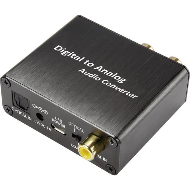 Audio Konverter [Toslink, Phono-Digital
