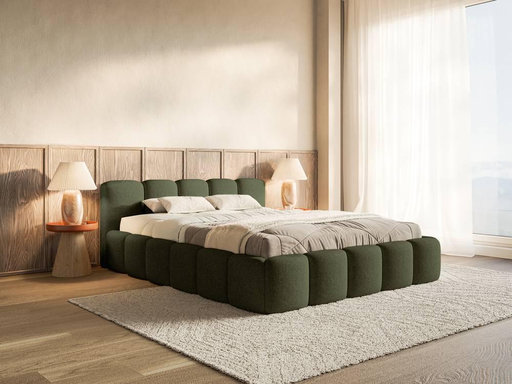 NADUVI Collection Bedframe Chloe laag 160 x 200 cm chenille