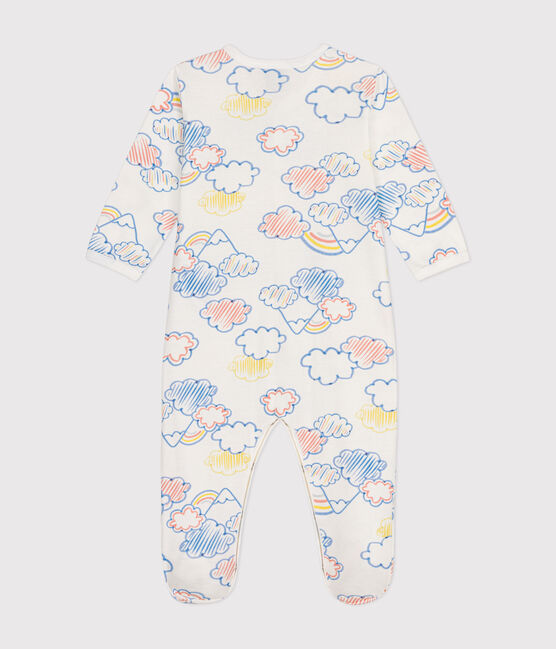 Pyjama en coton imprimé arc-en-ciel bébé