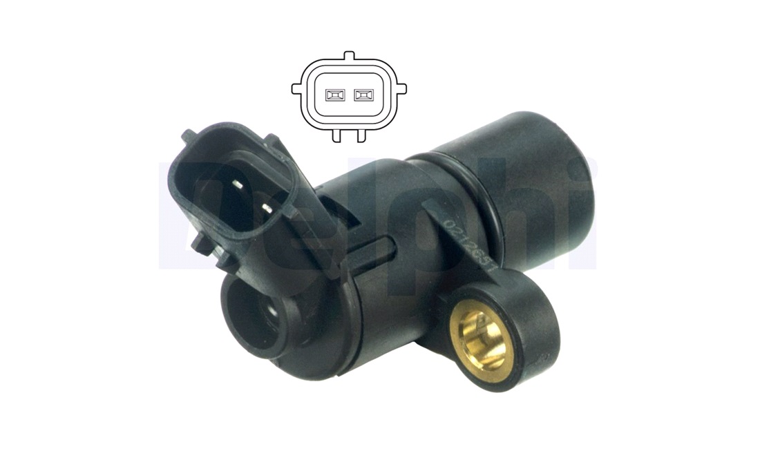 Sensor, knastakselposition