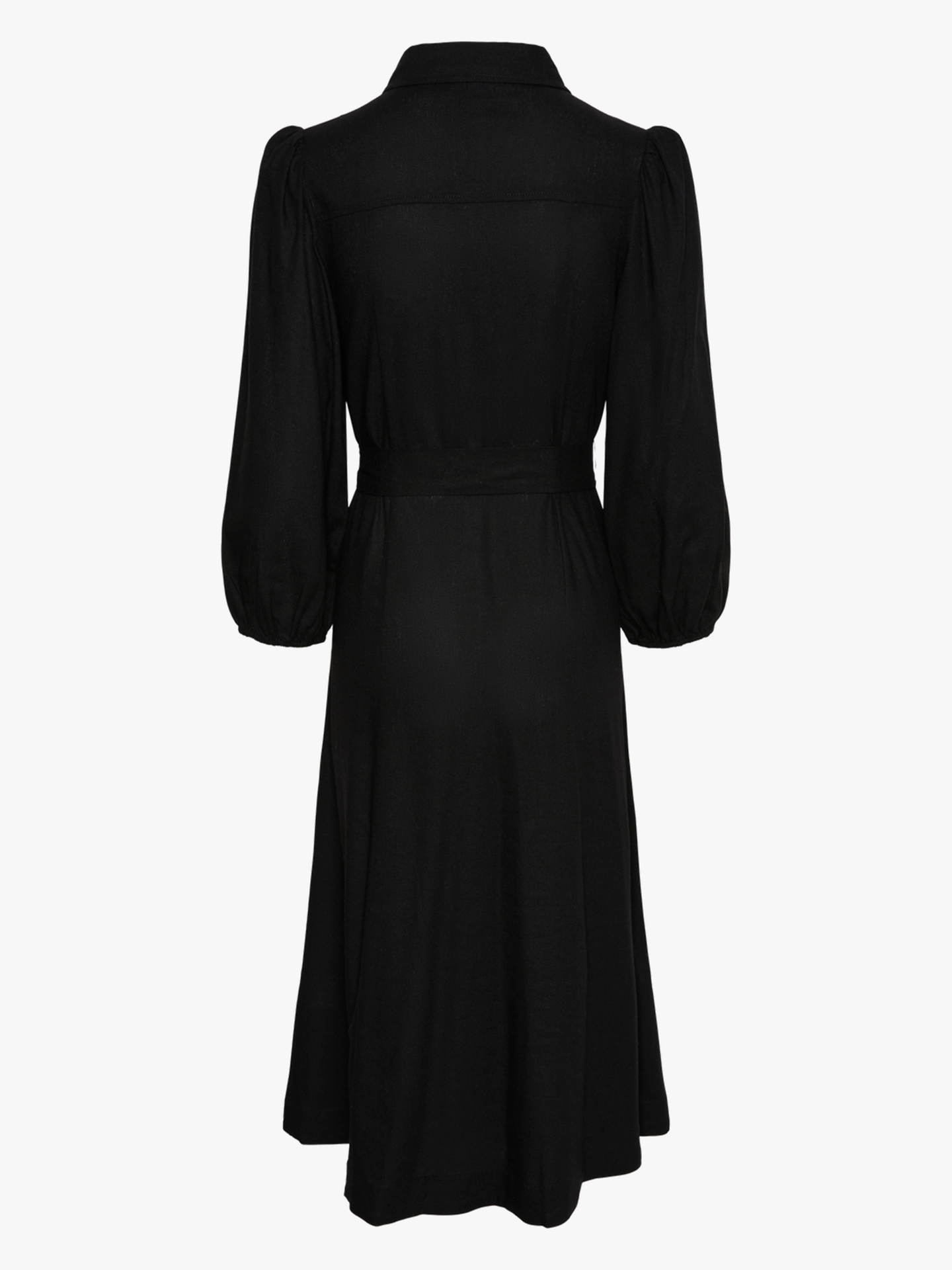 Flaxy 3/4 Linen Shirt Dress