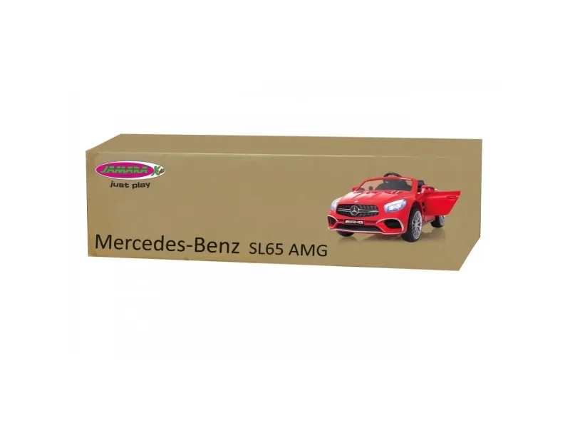 Jamara Mercedes SL65, 3 År, 4 hjul, Rød, Batterier påkrævet