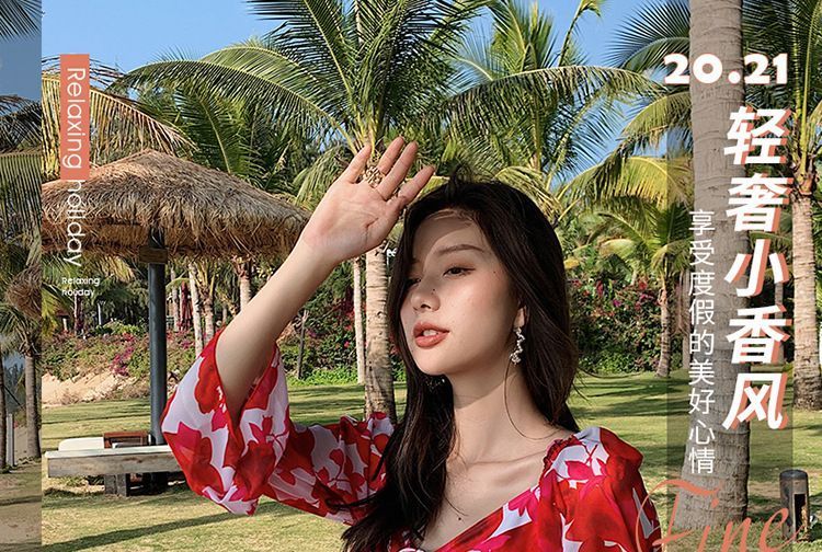 Sabbia - Koppel-matching 3/4-mouwen tankini top / broek / zwembroek / set met bloemenprint