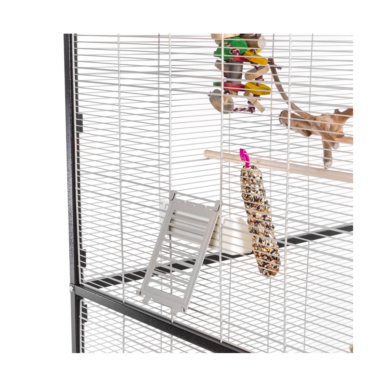 Montana Cages Voliere Casa 120 hellgrau/ dunkelgrau