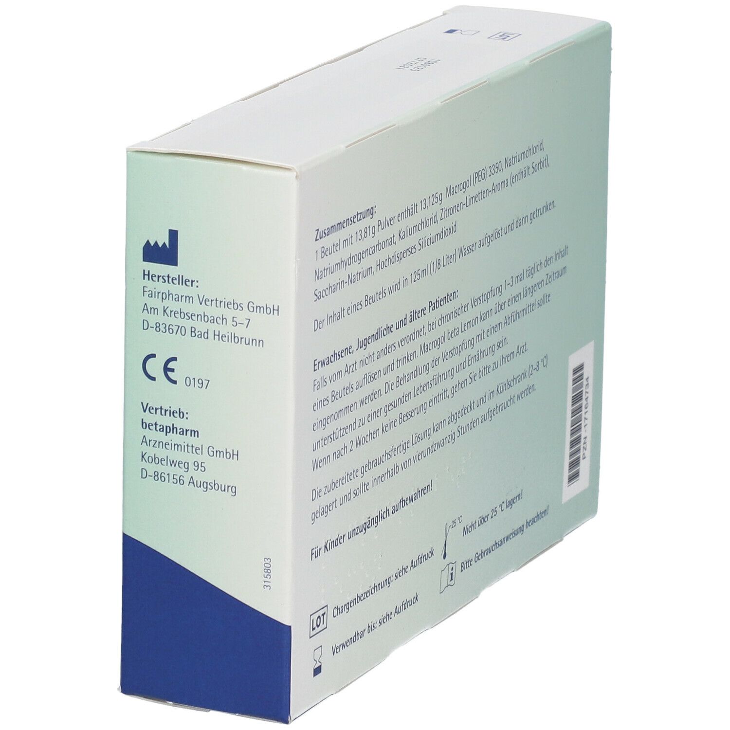 Macrogol beta Lemon