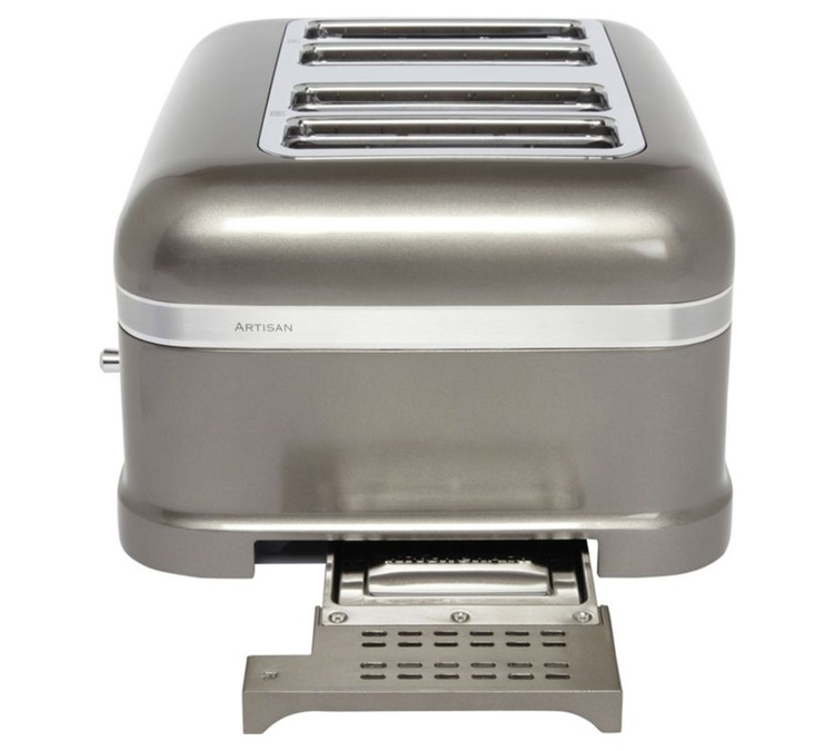 Toaster KitchenAid 5KMT4205EMS Artisan 4 tranches Gris Etain