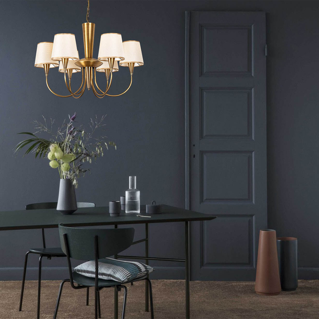 Opviq Lustre Pardo bronze/blanc - 75x85 cm