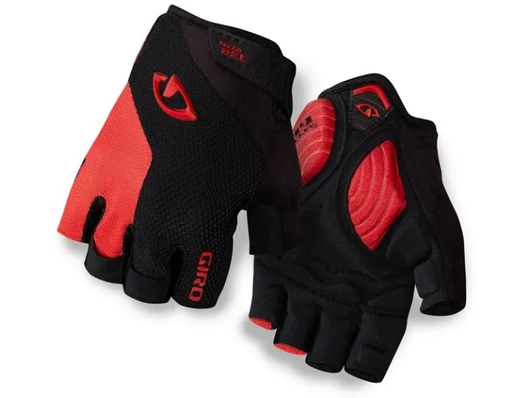 Giro cykelhandsker Strade Dure SG sort lys rød r. XXL (GR-7068723)