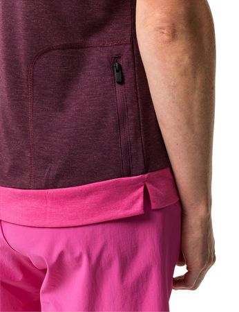 ALTISSIMO Q Damen-Kurzarmtrikot  cassis  46