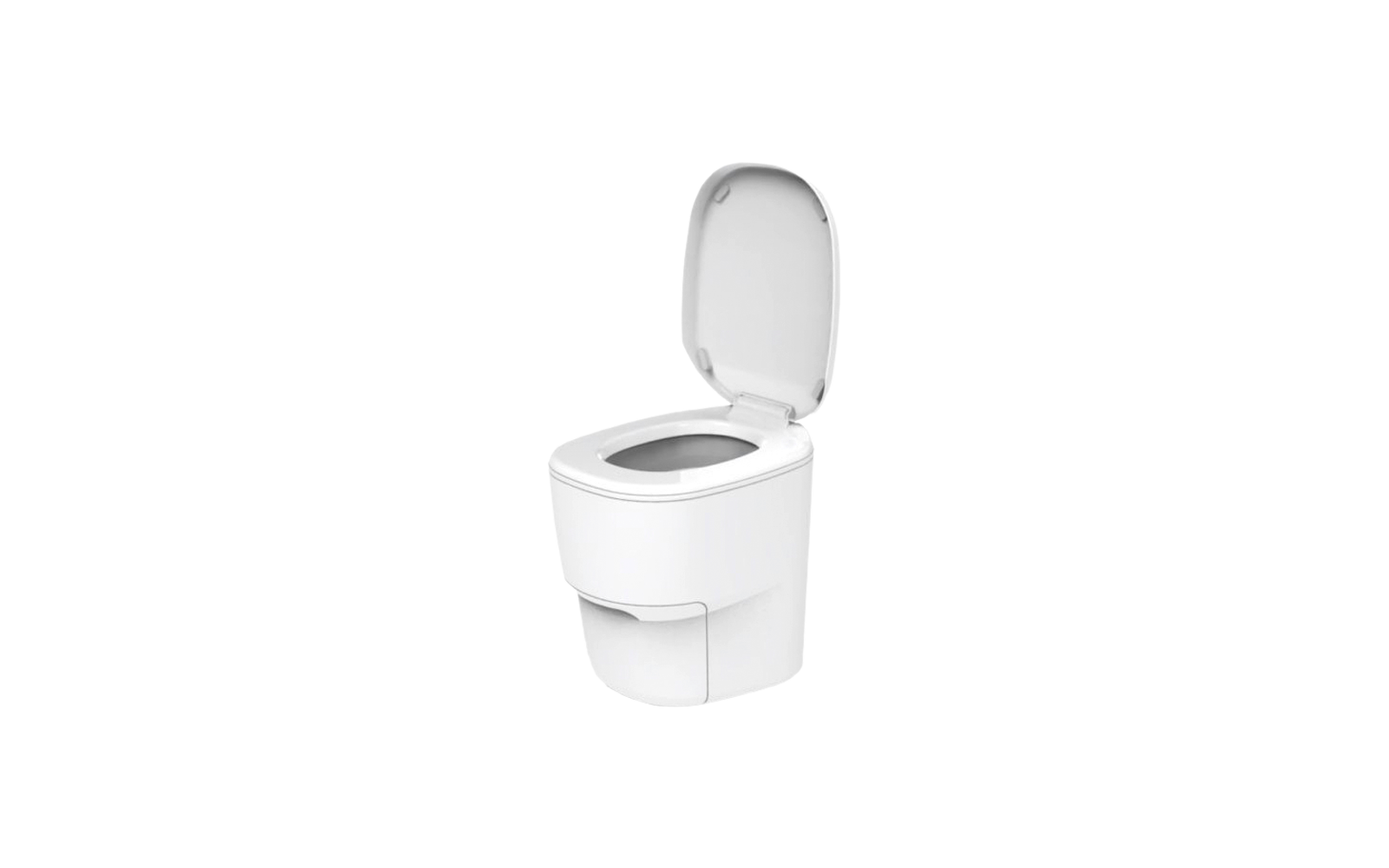 Clesana Toilette C1 mit L-Adapter Beuteltoilette Trockentoilette 12 V